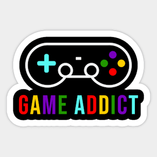 Game Addict Sticker